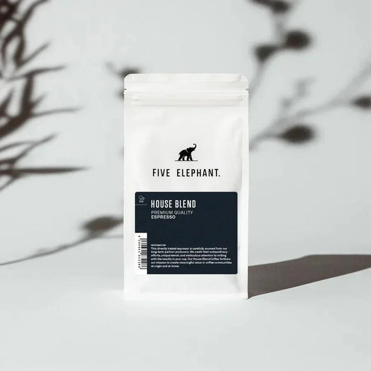 Espressobohnen für den Siebträger im Five-Elephant-House-Blend
