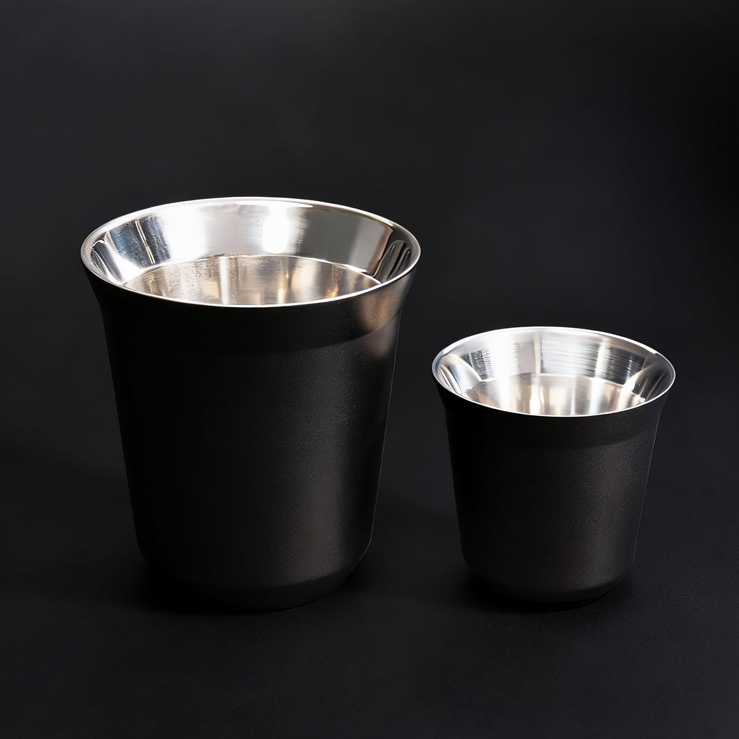 Doppelwandige Isolierbecher–Set