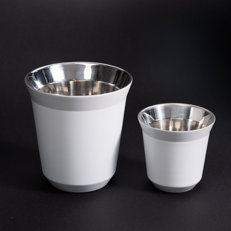 Doppelwandige Isolierbecher–Set